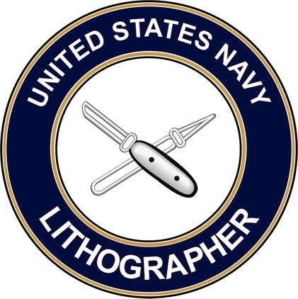 U.S. Navy Lithographer LI decal