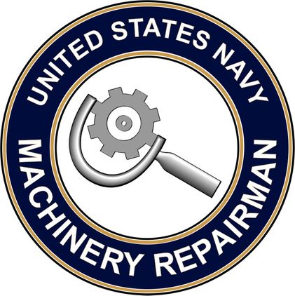 U.S. Navy Machinery Repairman MR decal