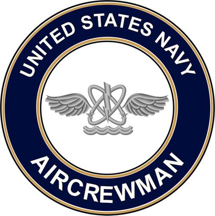 U.S. Navy Naval Aircrewman AW decal