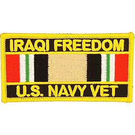 U.S. Navy Operation Iraqi Freedom Service Ribbon Patch