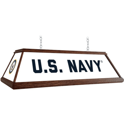 US Navy: Premium Wood Pool Table Light
