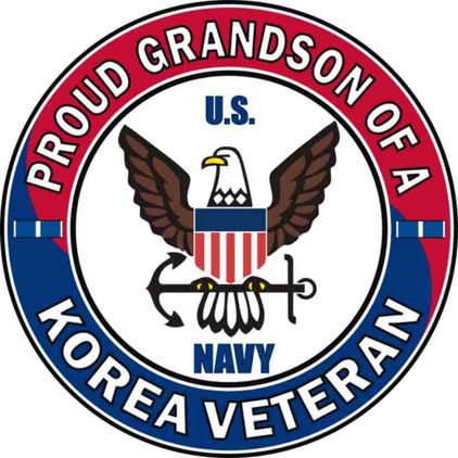 U.S. Navy Proud Grandson of a Korea Veteran