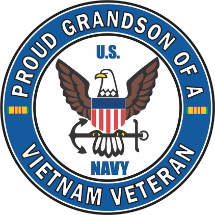U.S. Navy Proud Grandson of a Vietnam Veteran