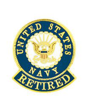U.S. Navy RETIRED LAPEL PIN