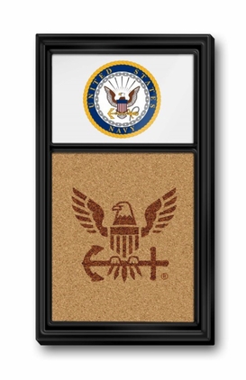 US Navy: Seal, Dual Logo - Cork Note Board