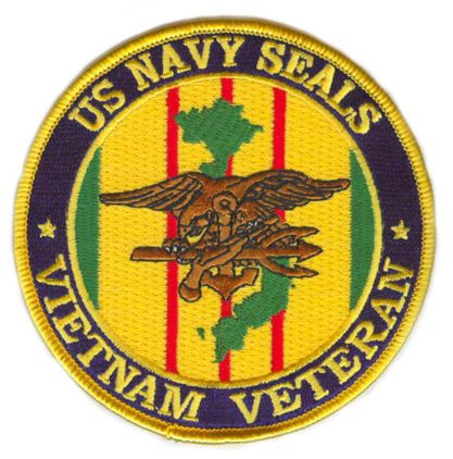 U.S. Navy Seals Vietnam Veteran Patch
