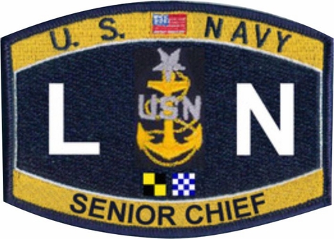 U.S. Navy Senior Chief Legalman LN Rate Patch