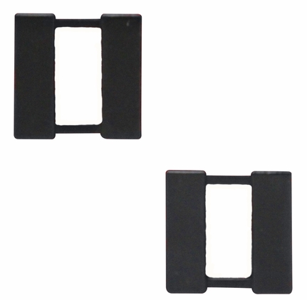 Navy Lieutenant (LT) black metal officer rank (O-3) collar device