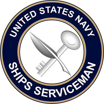 U.S. Navy Ship's Serviceman SH decal
