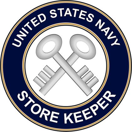 U.S. Navy Storekeeper SK decal