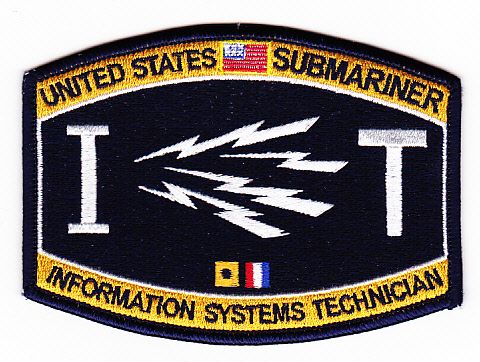 U.S. Navy Submariners Informations Technician Patch