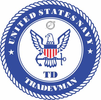 U.S. Navy Tradevman (TD) Rate Vinyl Decal