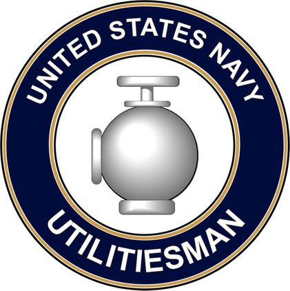 U.S. Navy Utilitiesman UT decal