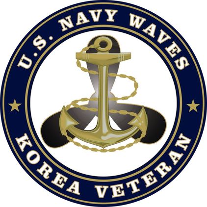 U.S. Navy WAVES Korea Veteran Decal