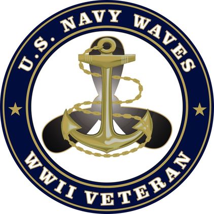 U.S. Navy Waves WWII Veteran Decal