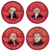 US President Patches Thumbnail Illustration