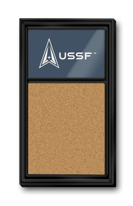 US Space Force: Cork Note Board