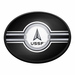 US Space Force: Oval Slimline Lighted Wall Sign