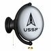 US Space Force: USSF - Original Oval Lighted Rotating Wall Sign