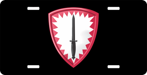 US Special operations Command Europe License Plate