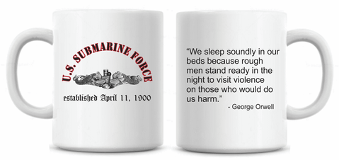 US Submarine Force/Orwell Ceramic Coffee Mug