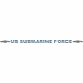 US Submarine Force Silver Dolphin Insignia Window Strip Decal