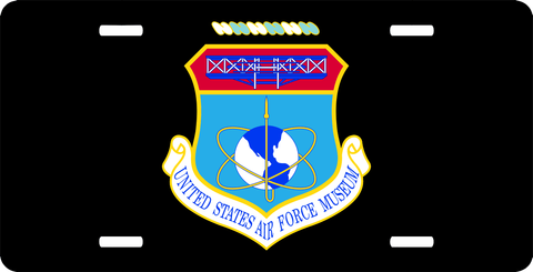 US United States Air Force Museum License Plate