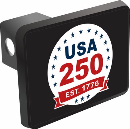 USA 250 with Banner Hitch Cover