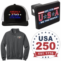 USA 250th Anniversary Thumbnail Illustration