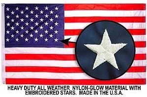 United States of America 3ft x 5ft Nylon Flag with Grommets