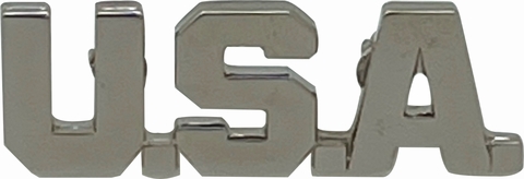USA as Letters Lapel Pin