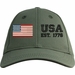 USA Est 1776 (Split) Embroidered Cap