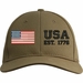 USA Est 1776 (Split) Embroidered Cap