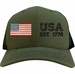 USA Est 1776 (Split) Embroidered Mesh-Back Cap