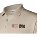 USA Est 1776 (Split) Embroidered Polo