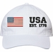 USA Est 1776 (Split) Unstructured Dad Cap