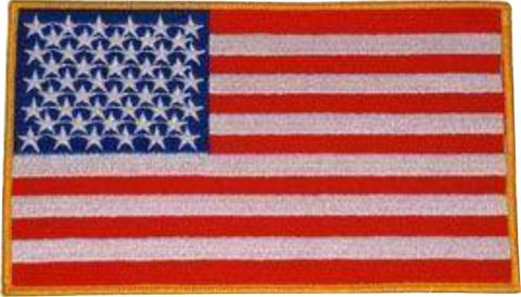USA Flag 4x6" Patch with Velcro Backing