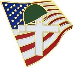USA FLAG MEMORIAL LAPEL PIN