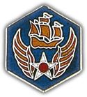 USAF 6th Air Force Lapel Hat Pin