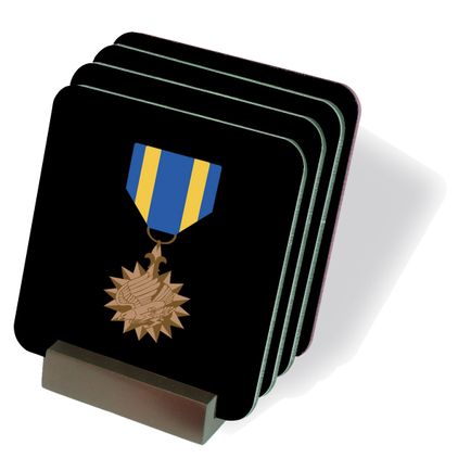 USAF Air Medal Coasters - Set of 4