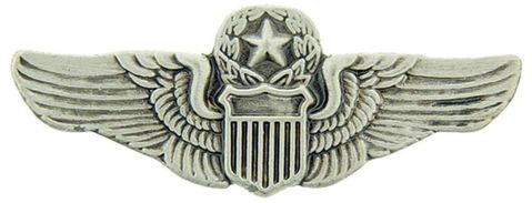 USAF Command Pilot Wings Lapel Pin