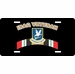 USAF Defensor Fortis Iraq Veteran License Plate