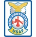 USAF FIRE PROTECTION MILITARY STICKER