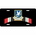 USAF Military Police Defensor Fortis Iraq Ribbon License Plate