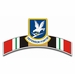 USAF Military Police Defensor Fortis Iraq Ribbon Sticker Decal