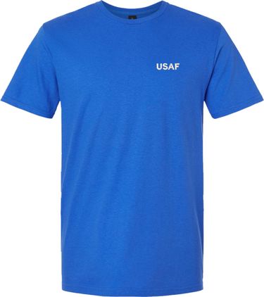 USAF Royal Blue Soft Style T-Shirt X-Large