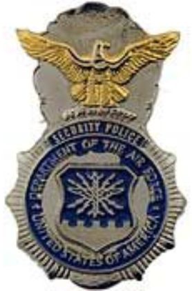 USAF Security Police Lapel Pin