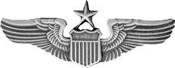 USAF Senior Pilot Wings Lapel Pin (1.25")