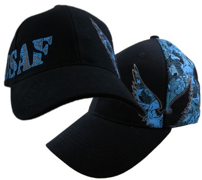 USAF Wings and Skull Collage Cap