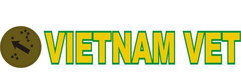 USARPAC Subdued Patch Vietnam Sticker Strip